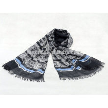 Fashion women 100 cotton stripe scarf